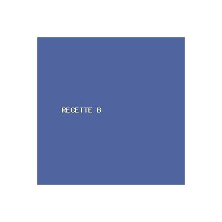 RECETTE Produit B